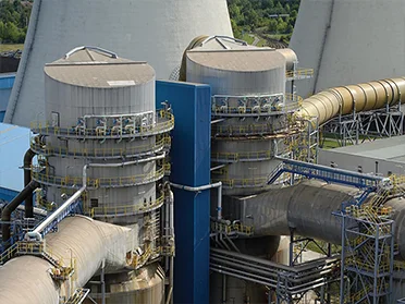 Desulfurization equipment at a coal-fired power plant