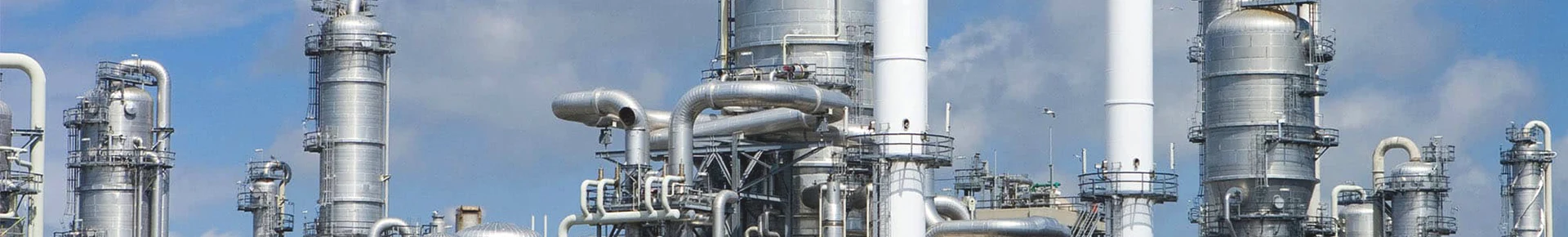 Multiple industrial equipment units installed together