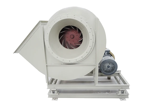 A Metal Fan installed on a support frame