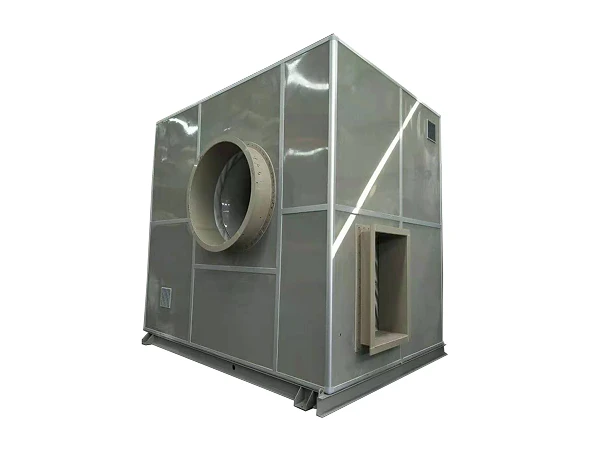 A Metal Fan installed inside a sound enclosure