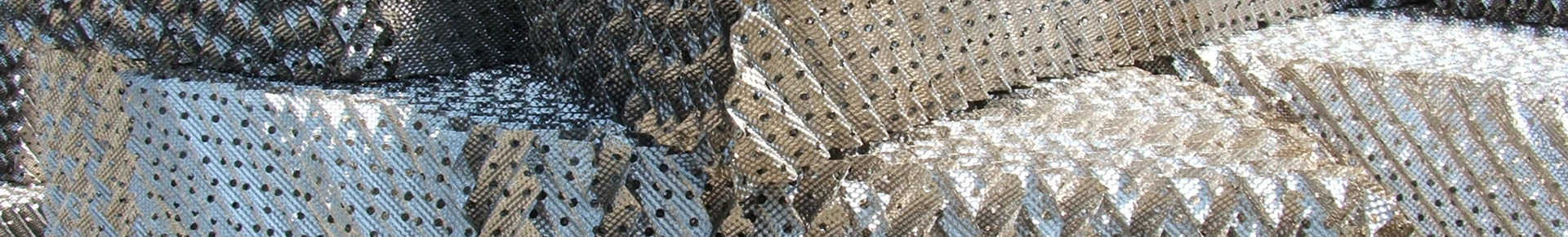 Many pieces of Structured Packing stacked together